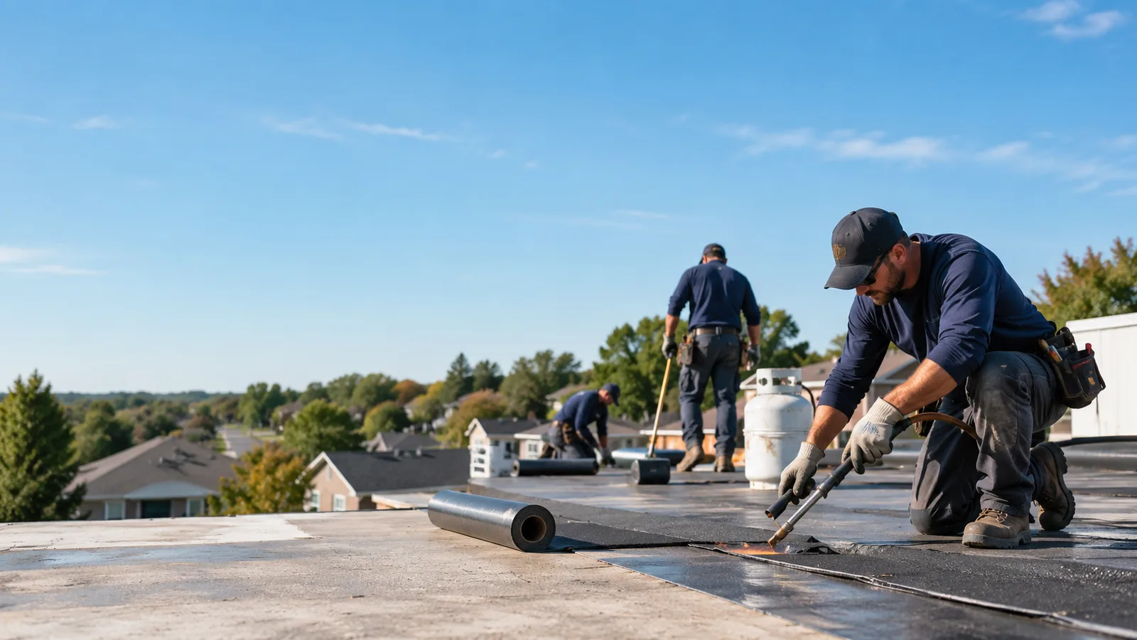 Flat Roof Leak Repair providers in Newark, IL
